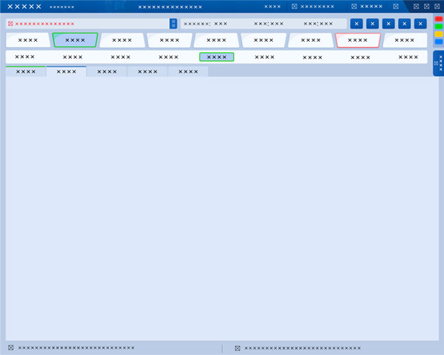 北方華創(chuàng)設(shè)備控制平臺軟件界面設(shè)計-藍(lán)藍(lán)設(shè)計